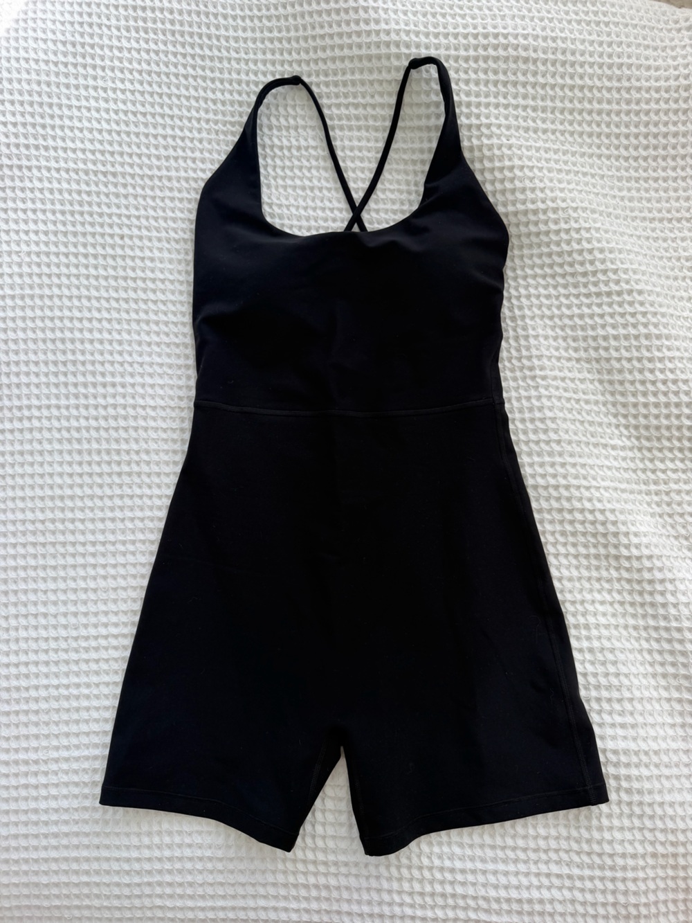 White Fox Active X SD - Classic Black padded playsuit